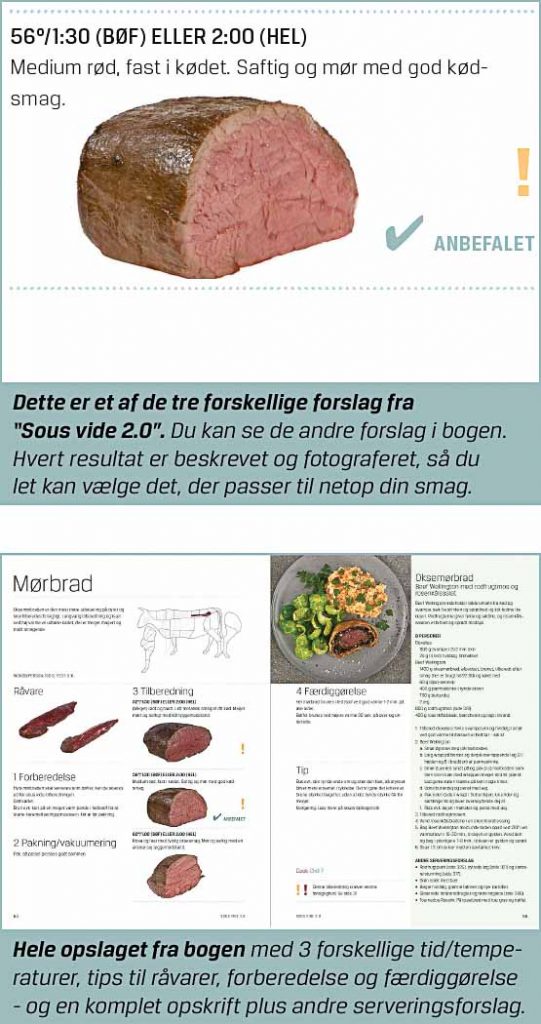 Sous vide oksemørbrad, tid og temperatur med opskrift | Sous vide