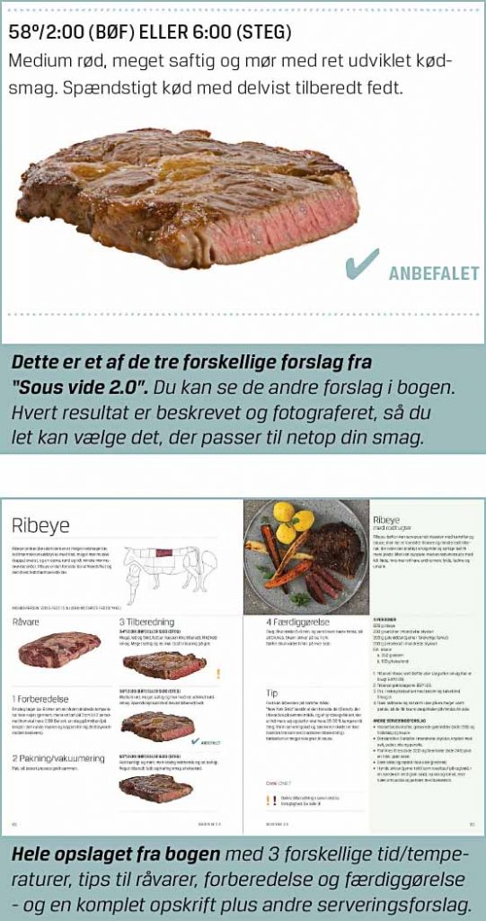 Syd Ofte talt Emotion Ribeye-steg 58°/6:00 – Sous vide 2.0