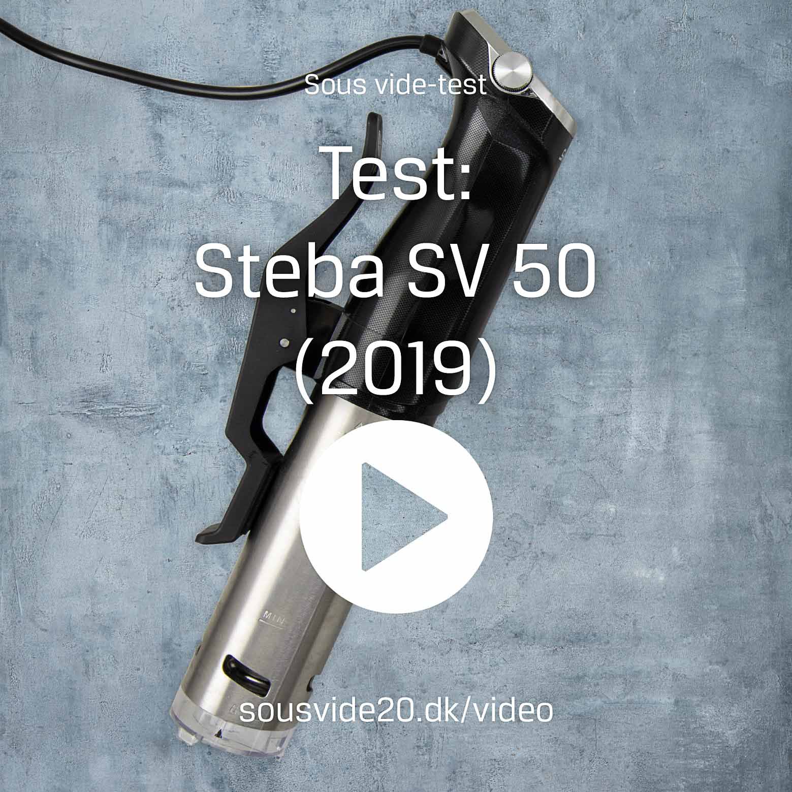 Afbrydelse Europa Morgen Video med hurtig gennemgang af Stebas SV 50 (2019-version) | Sous vide 2.0