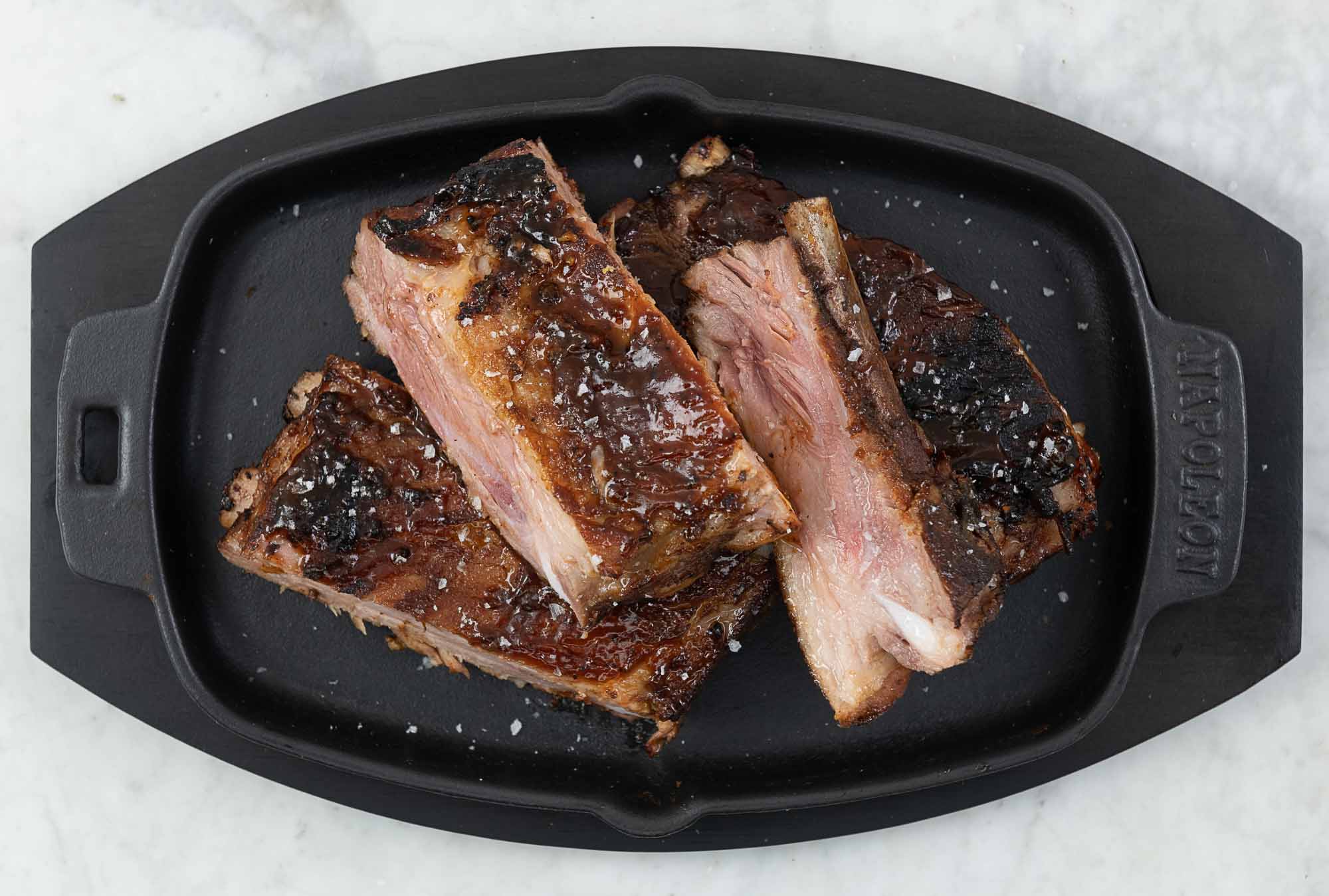 Spareribs/revelsben vide og grill) – Sous vide